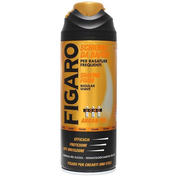 FIGARO SCHIUMA BARBA 400ML ARGAN