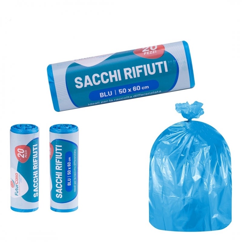 SACC.N.U.DOLI'S 50X60 SMALL 20PZ TRASPAR