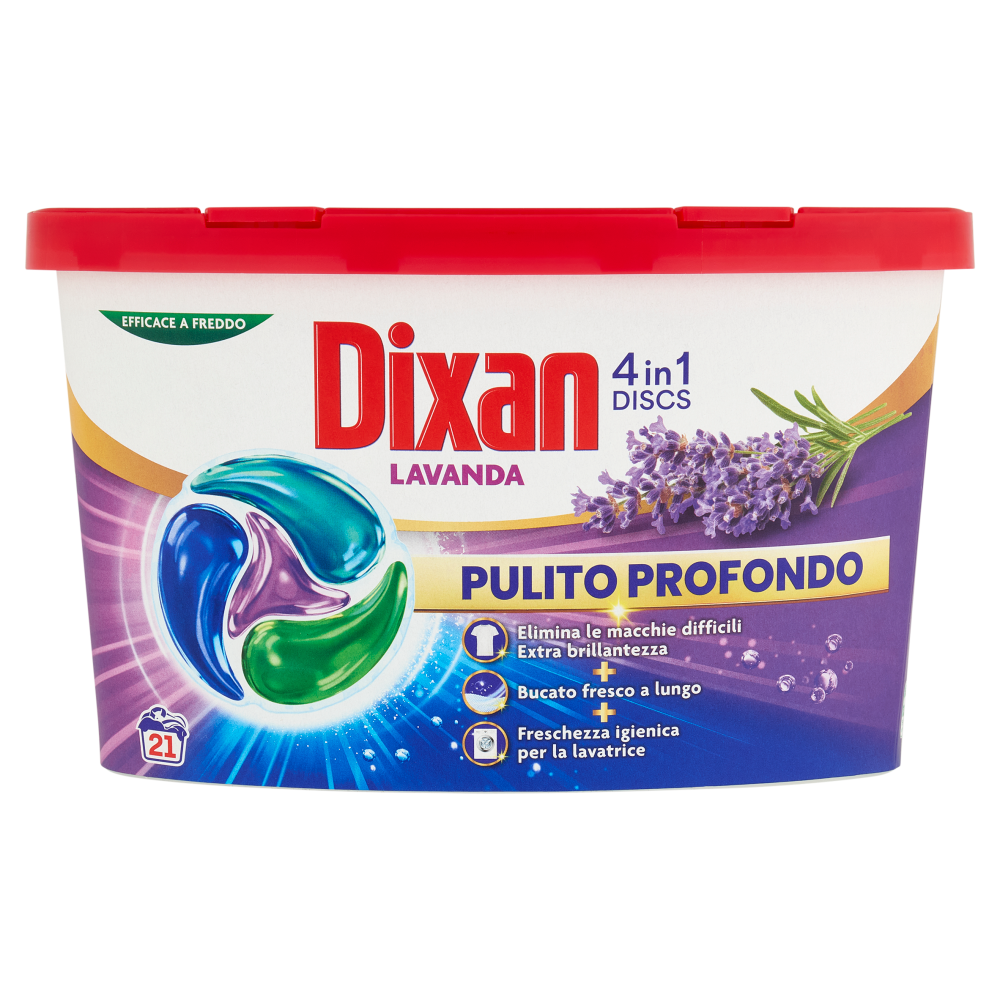 DIXAN 4IN1 DISCS 21PZ LAVANDA