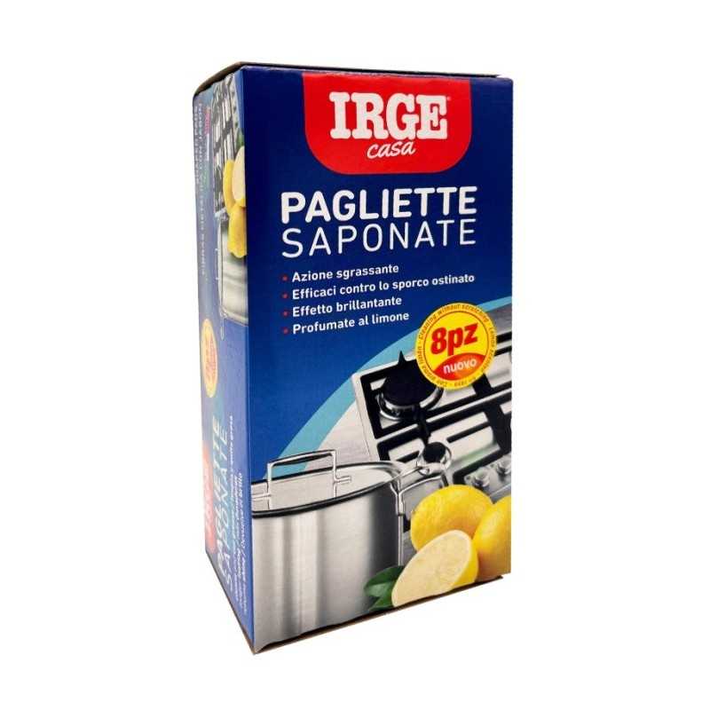 IRGE PAGLIETTE LANA ACCIAIO SAPONATE 8PZ