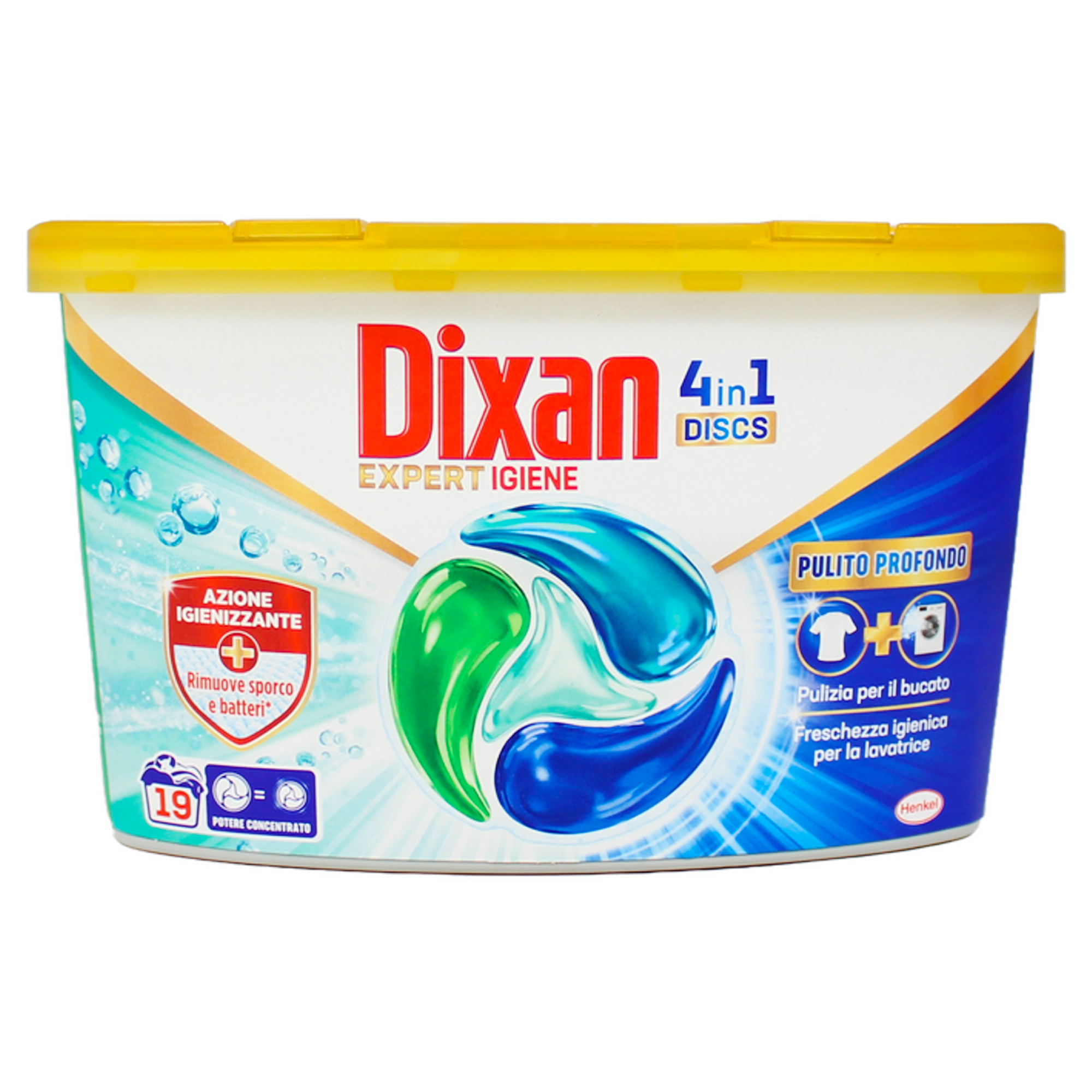 DIXAN 4IN1 DISCS 19PZ IGIENE