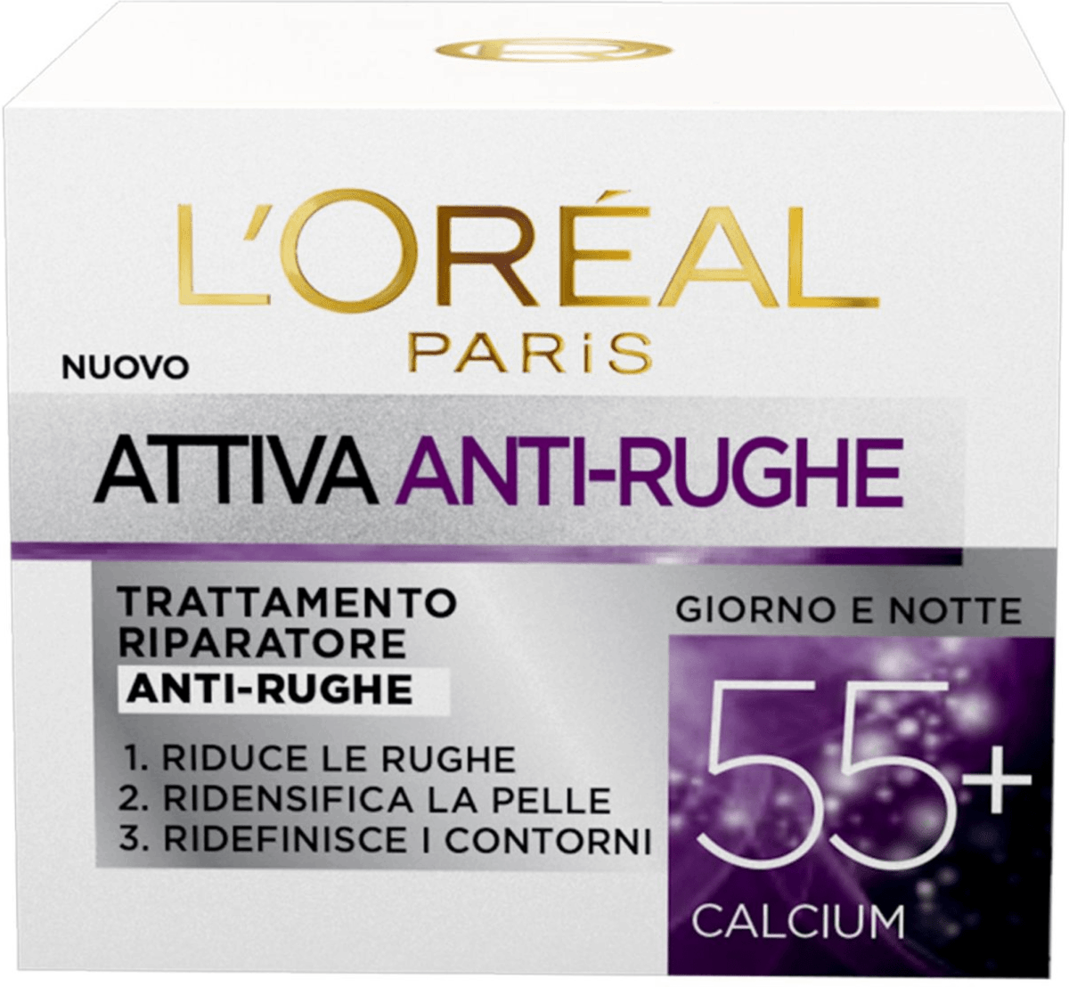OREAL ATTIVA CR.GIOR&NOT.55ANNI+ 50ML
