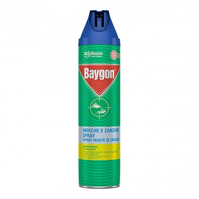 BAYGON MOSCHE & ZANZARE 400ML PLUS