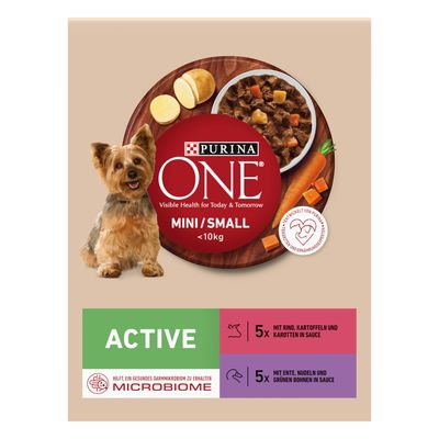 PURINA ONE CANE 4X85GR.MINI MAN/ANATR