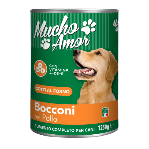 MUCHOAMOR CANE BOCCONI 1,25KG POLLO