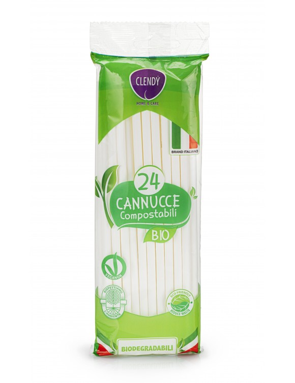 CLENDY BIO CANNUCCE 24PZ BIANCHE