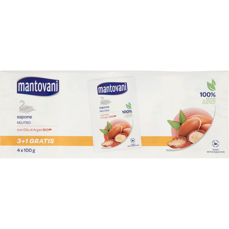 MANTOVANI SAPONE NEUTRO X 3 ARGAN