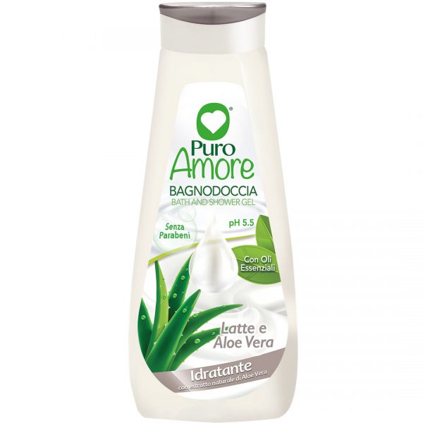 PURO AMORE BAGNO 650ML LATTE E ALOE