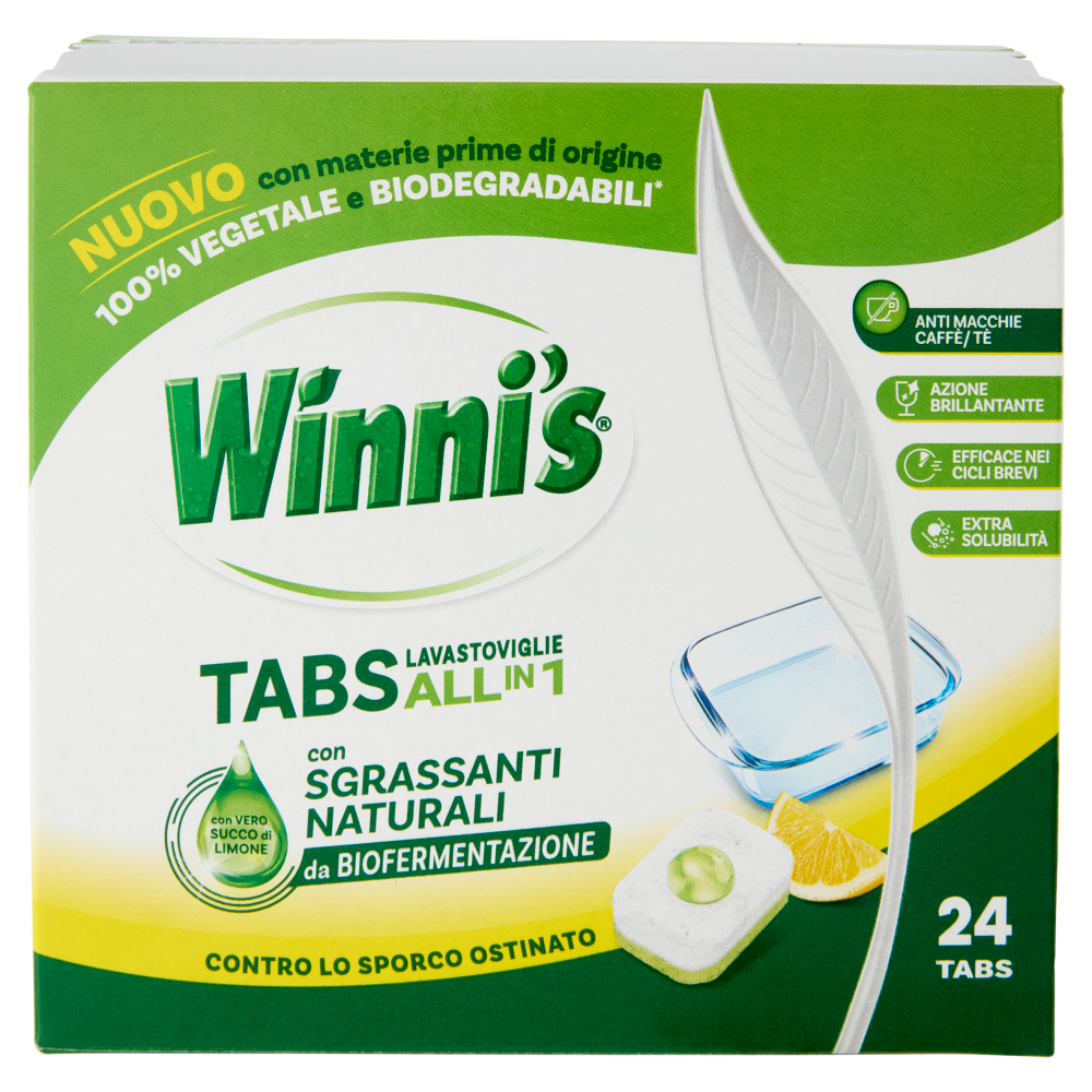 WINNI'S LAVASTOVIGLIE TABS X 24