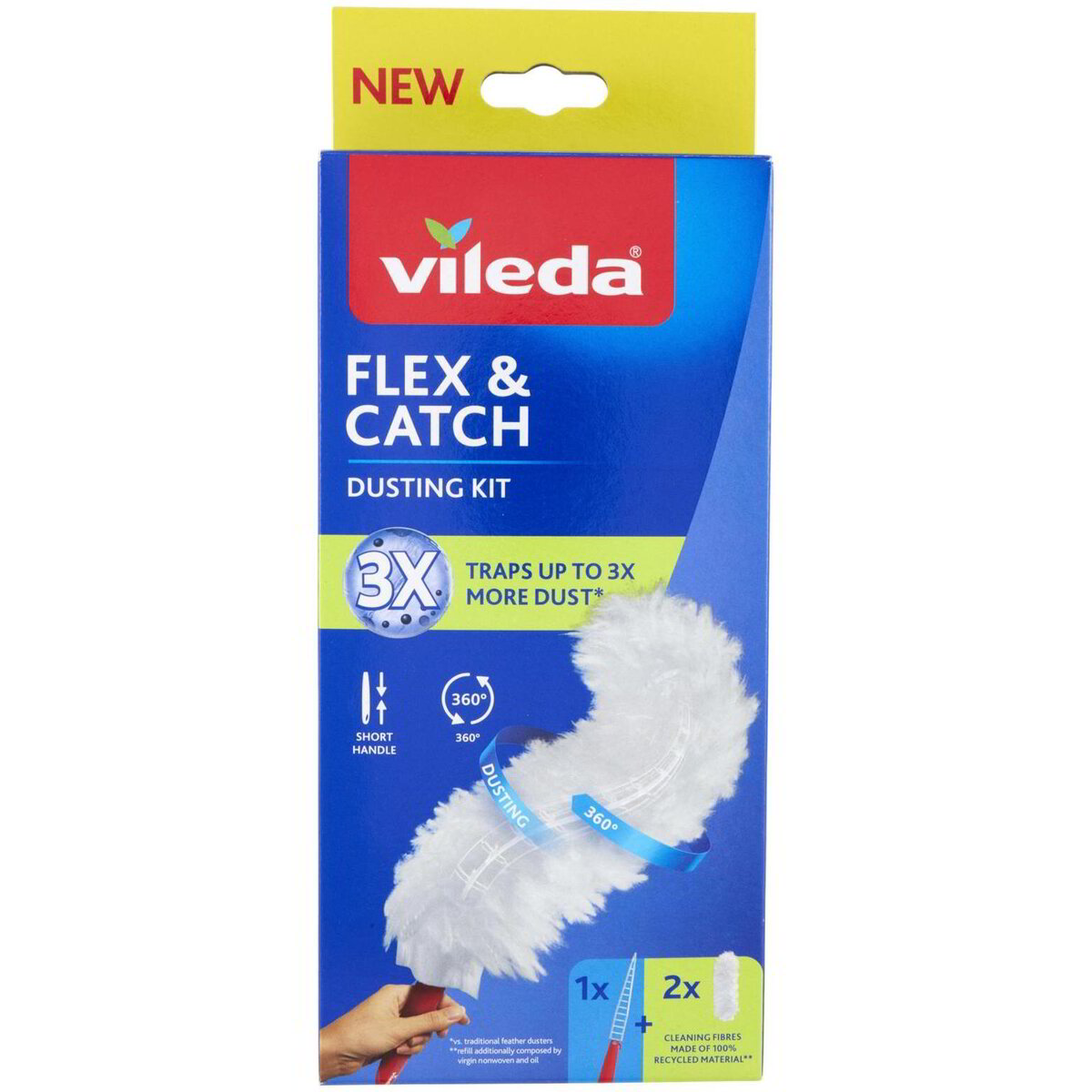 VILEDA FLEX&CATCH PIUMINO KIT + 2 RIC.