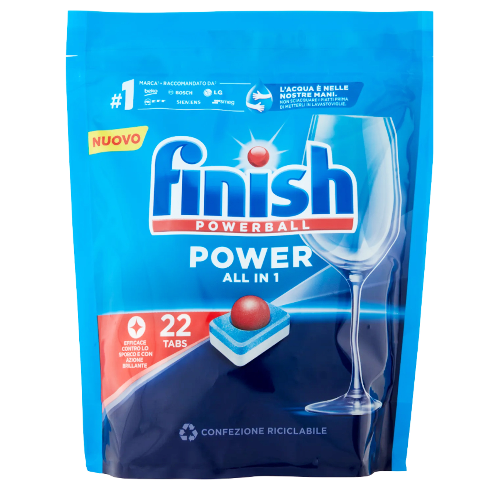 FINISH TABS TUTTO IN UNO 34PZ REGOLARE