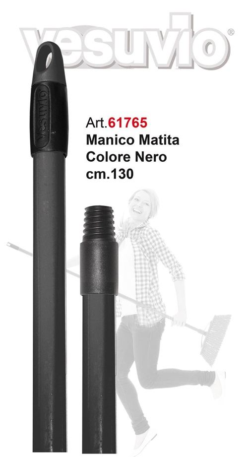 VESUVIO MAN.SCOPA MATITA CM.130 GRIGIO