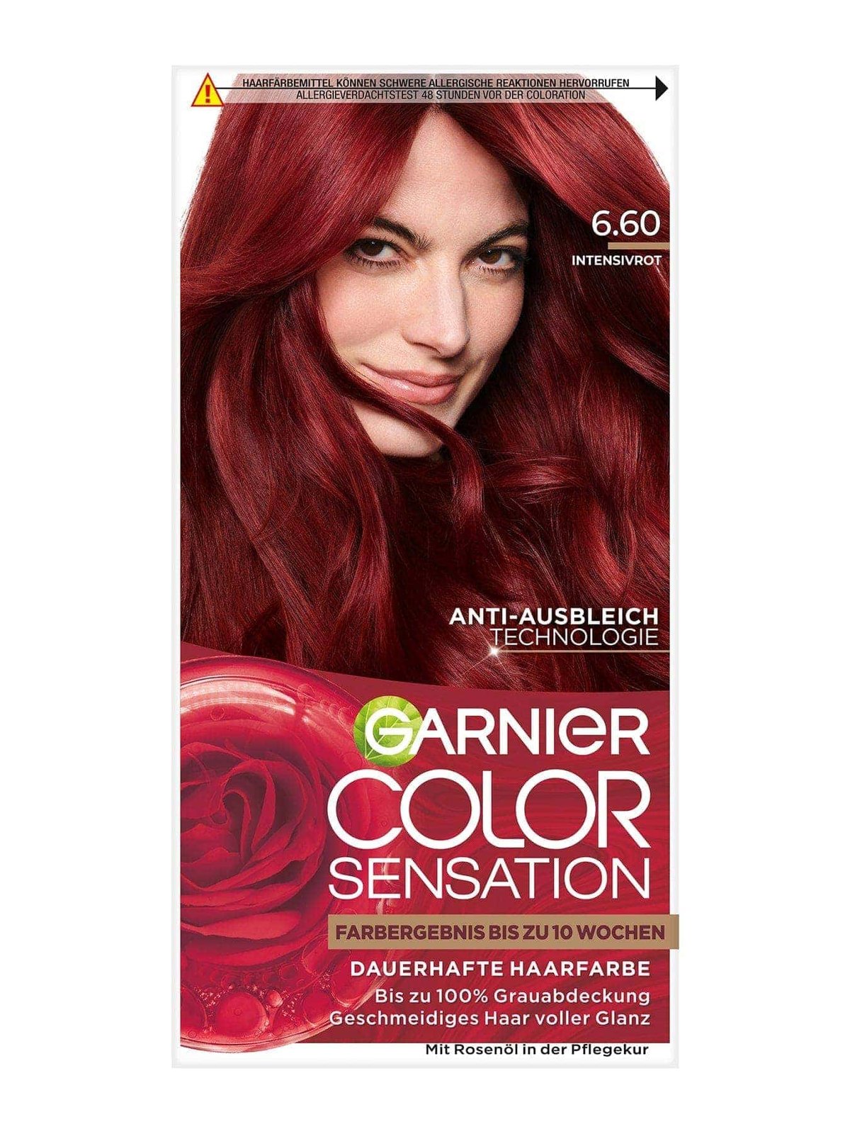 GARNIER COLOR SENSATION 6.6 ROSSO INTENS