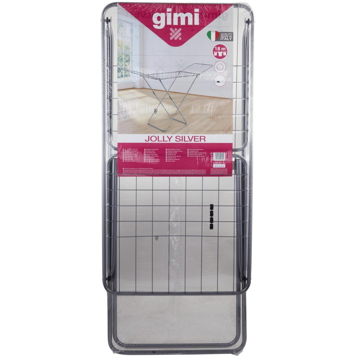 GIMI STENDINO DA TERRA JOLLY SILVER ALL.