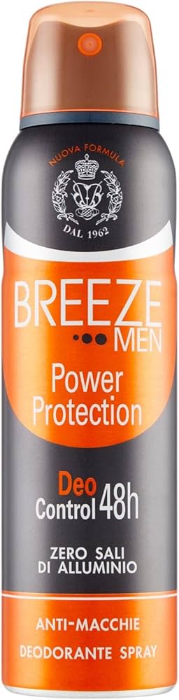 BREEZE DEO SPRAY 150ML MEN POWER PROTECT