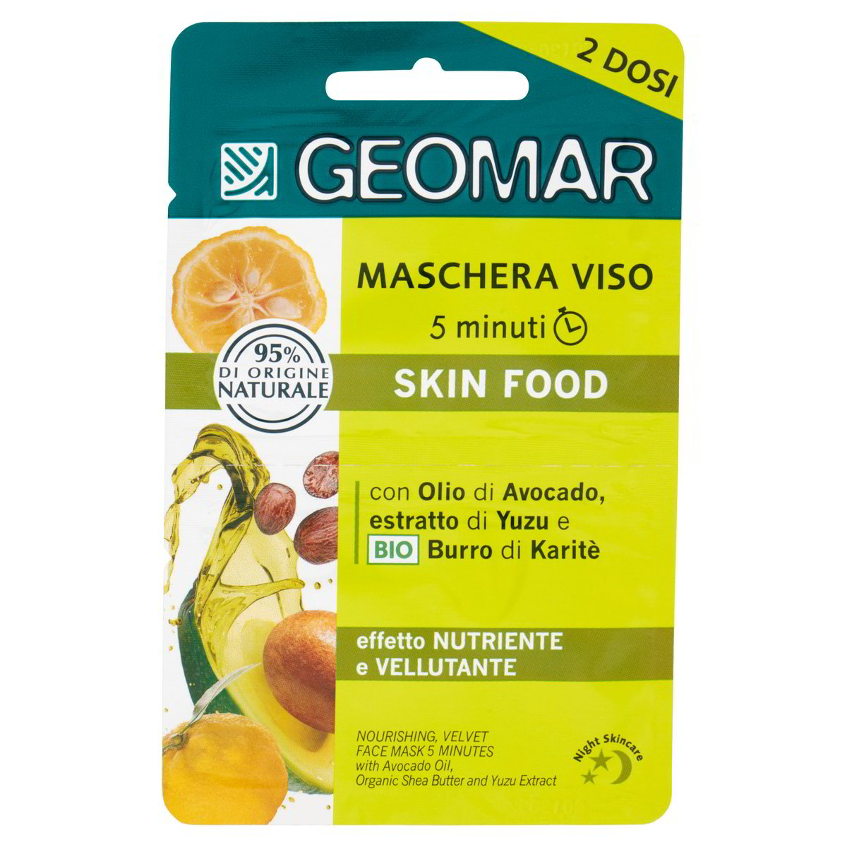 GEOMAR MASCHERA VISO 15ML NUTRIENTE