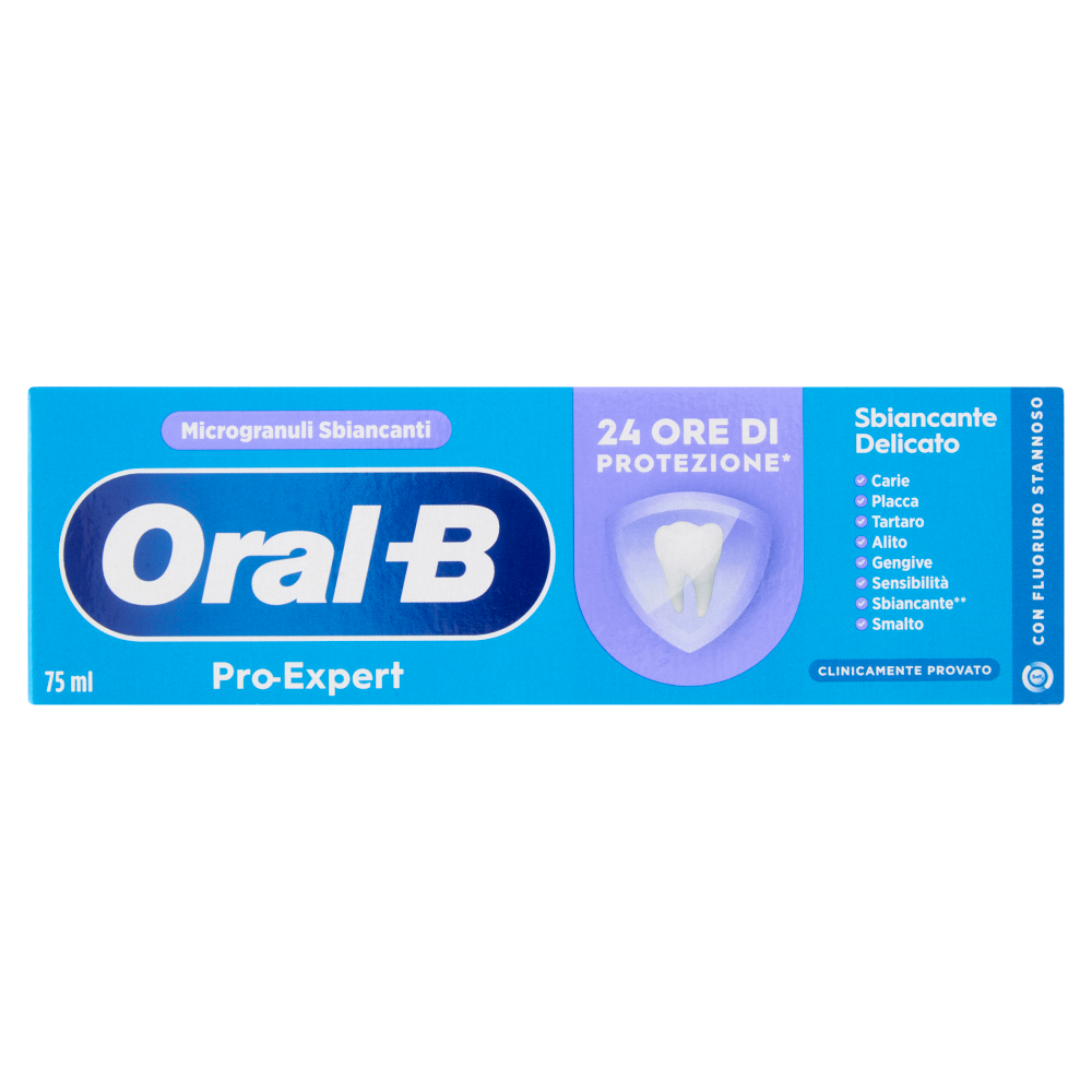 ORAL B DENT.75ML PRO-EXP SBIANC.DELICATO
