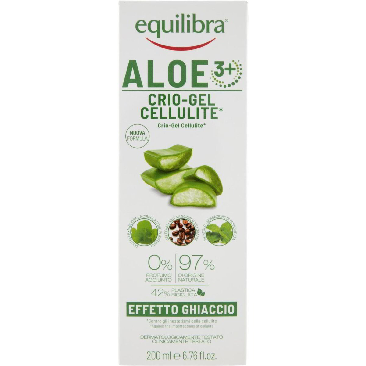 EQUILIBRA CRIO-GEL 200ML ALOE CELLULITE