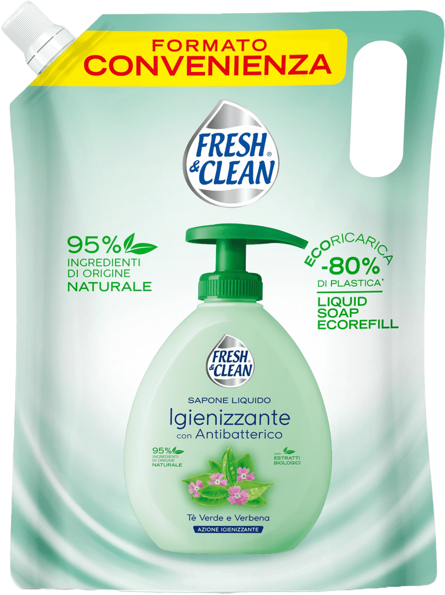 FRESH&CLEAN SAP.LIQ.1LT ANTIBATTERICO