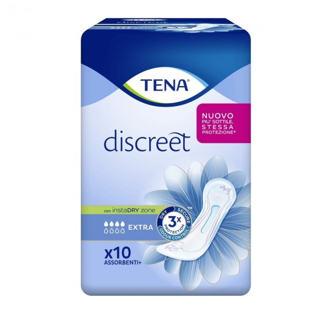 TENA LADY EXTRA X10 DICREET INSTANTDRY