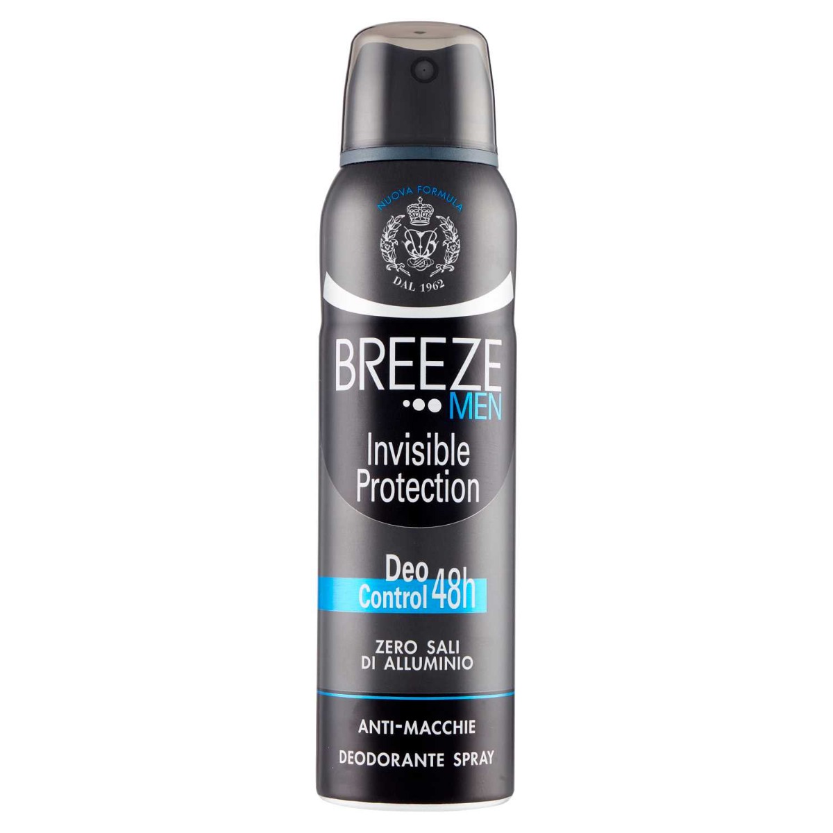 BREEZE DEO SPRAY 150ML MEN INVISIBLE PR.