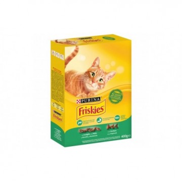FRISKIES CROCC.GATTO 400GR.MAN/POLL/VERD
