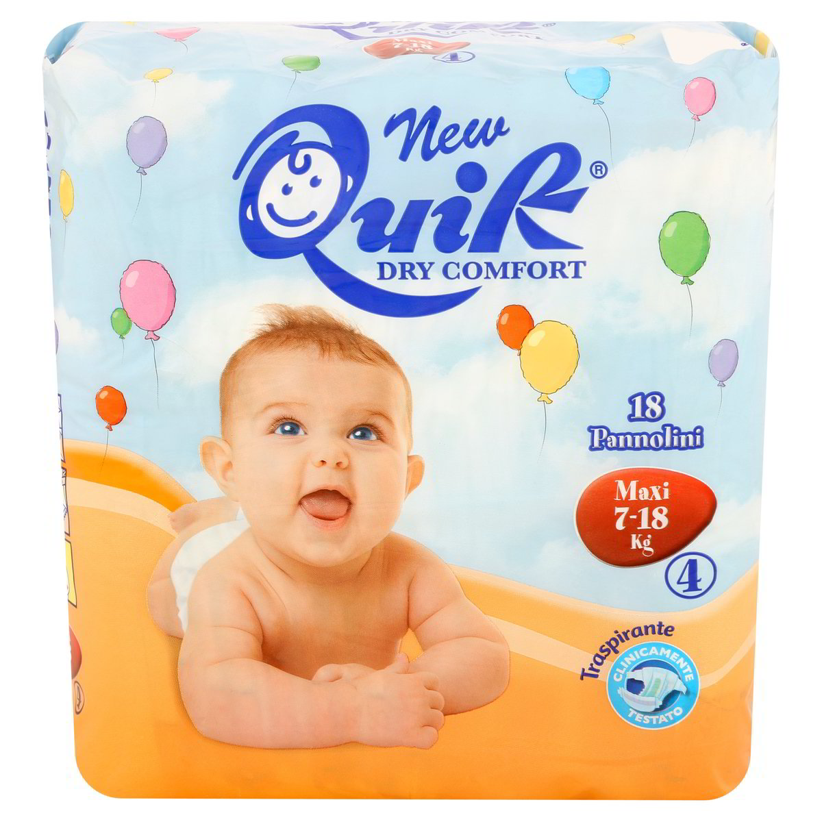QUIK PANNOLINI 18PZ 7-18KG MAXI