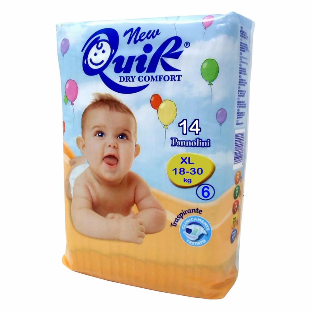 QUIK PANNOLINI 14PZ 15-30KG EXTRA LARGE