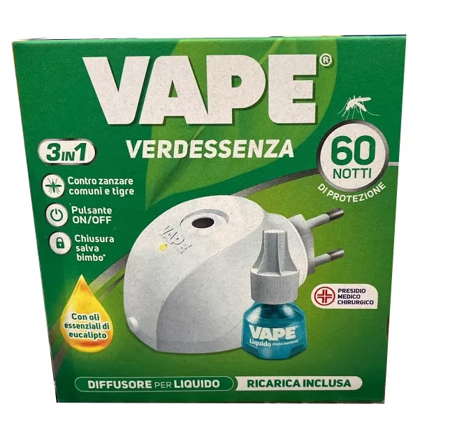 VAPE MAGIC RICARICA 60 NOTTI VERDESSENZA