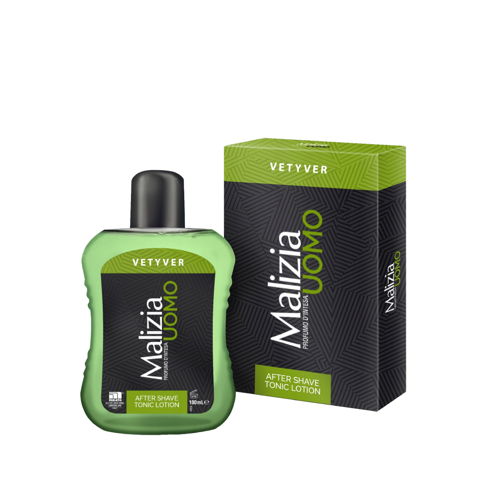 MALIZIA AFTER SHAVE 100ML VETYVER