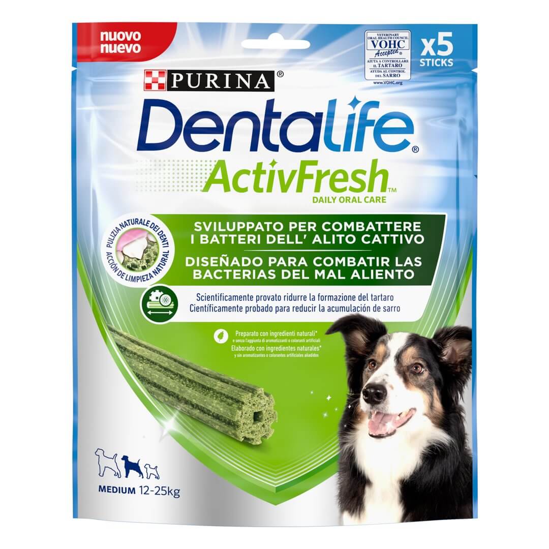 PURINA CANE DENTALIFE 115GR.ACT.FRES.MED