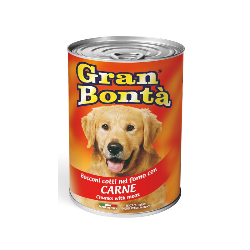 GRAN BONTA'CANE BOCCONC.400GR.CARNE