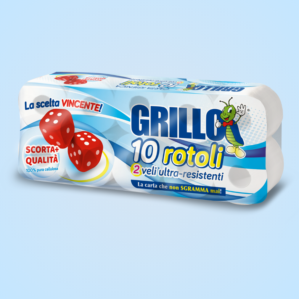 GRILLO IGIENICA 10 ROTOLI