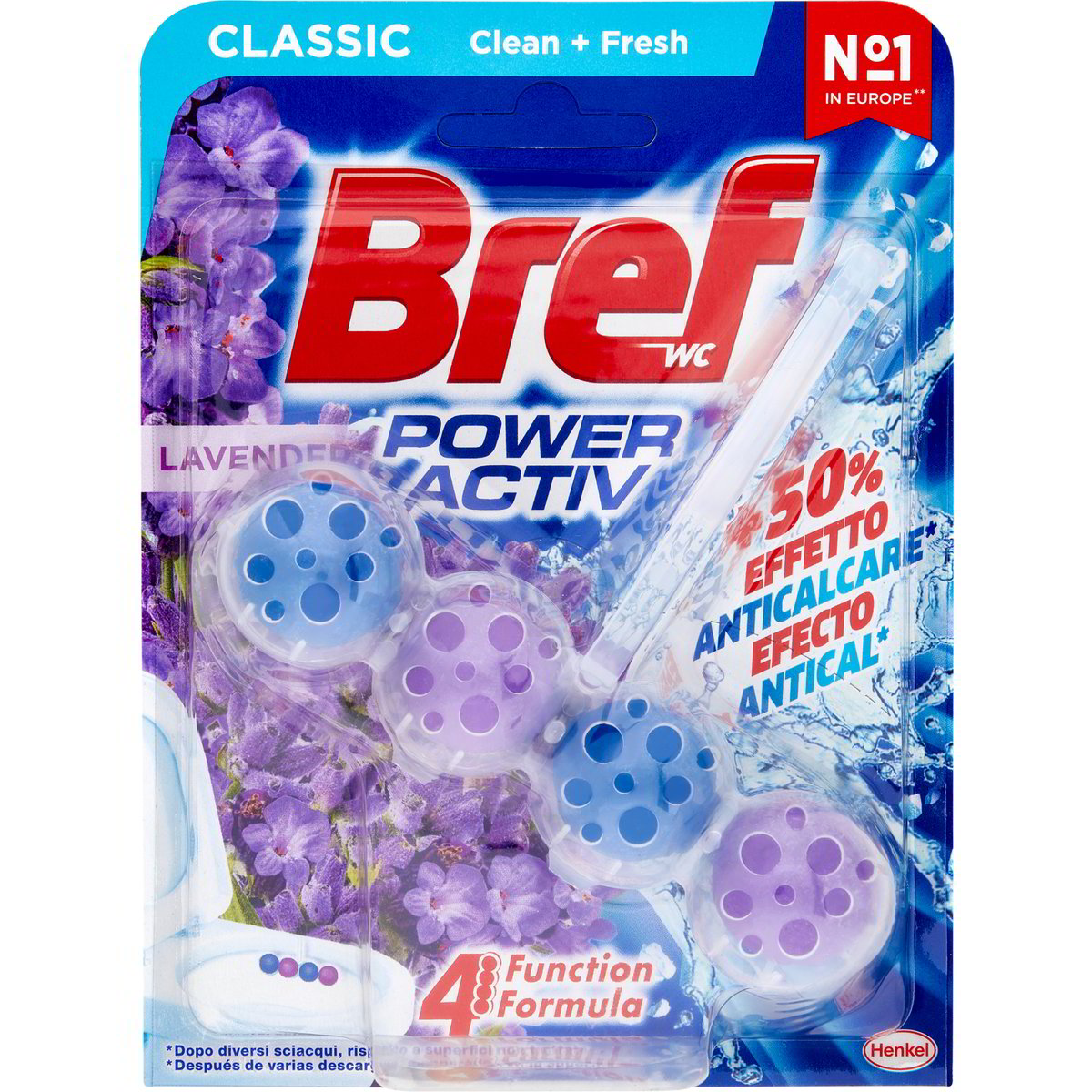 BREF WC TAV.SOL.50GR POW.ACTIV LAVANDA