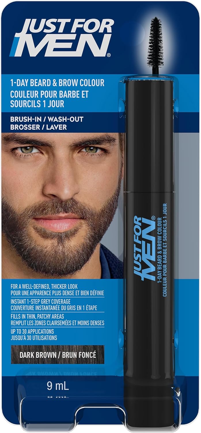 JUST FOR MEN RITOCCO BARBA NERO