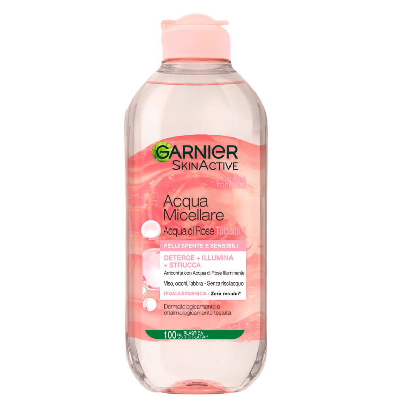 GARNIER ACQUA MICELLARE 400ML ACQUA ROSA