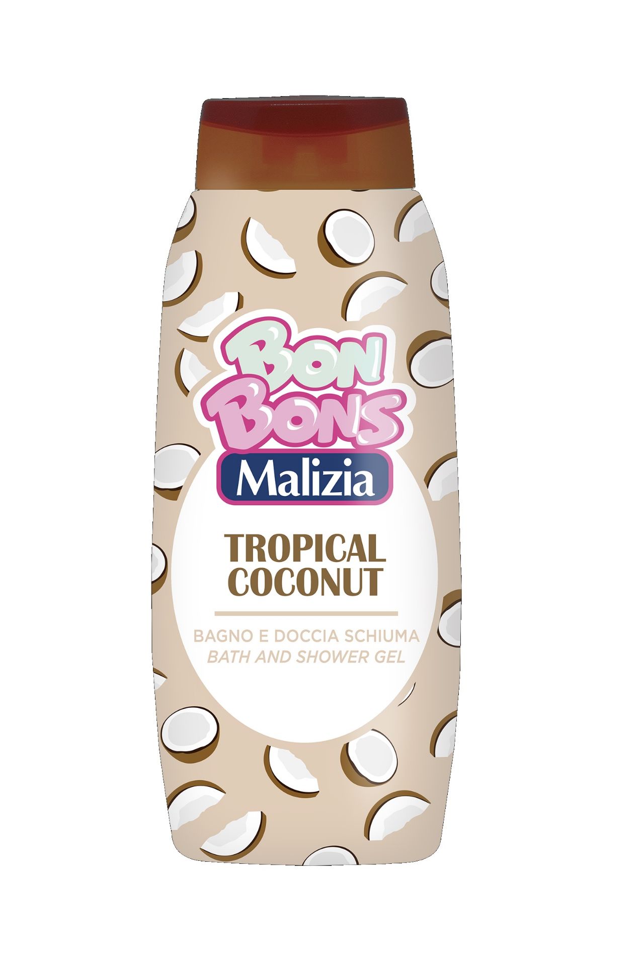 MALIZIA BAGNO BONBON 500ML TROPICAL COCO