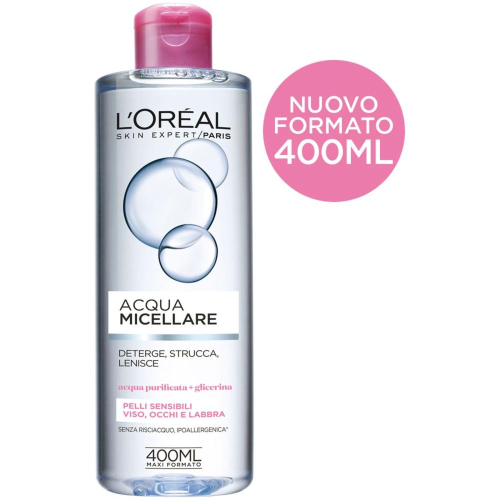 OREAL ACQUA MICELLARE 400ML SOFT