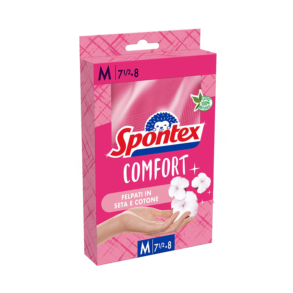 GUANTI SPONTEX COMFORT MEDI