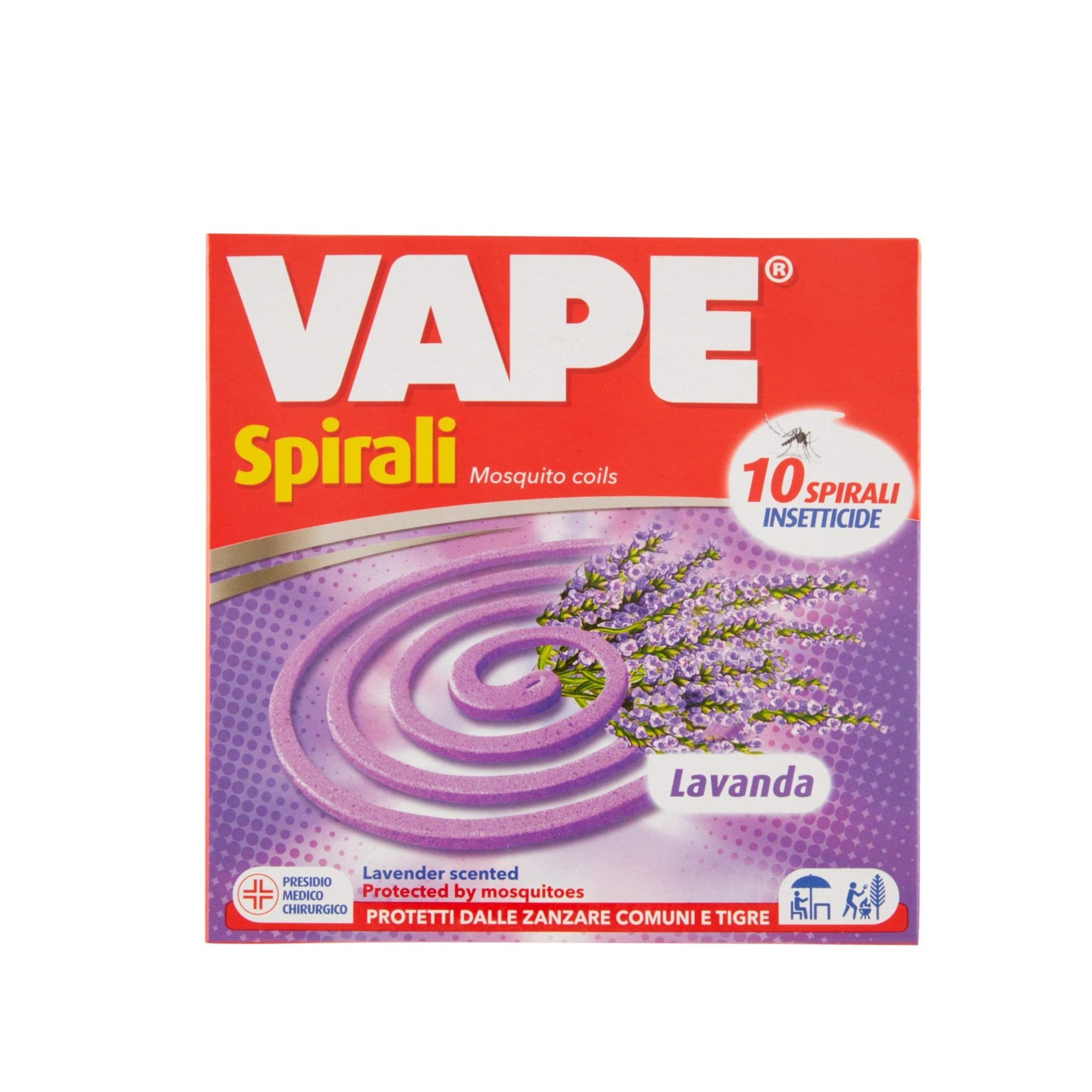 VAPE SPIRALETTE X 10 PROFUMATE