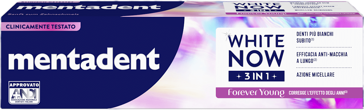 MENTADENT DENT.75ML 3IN1 FOREVER YOUNG