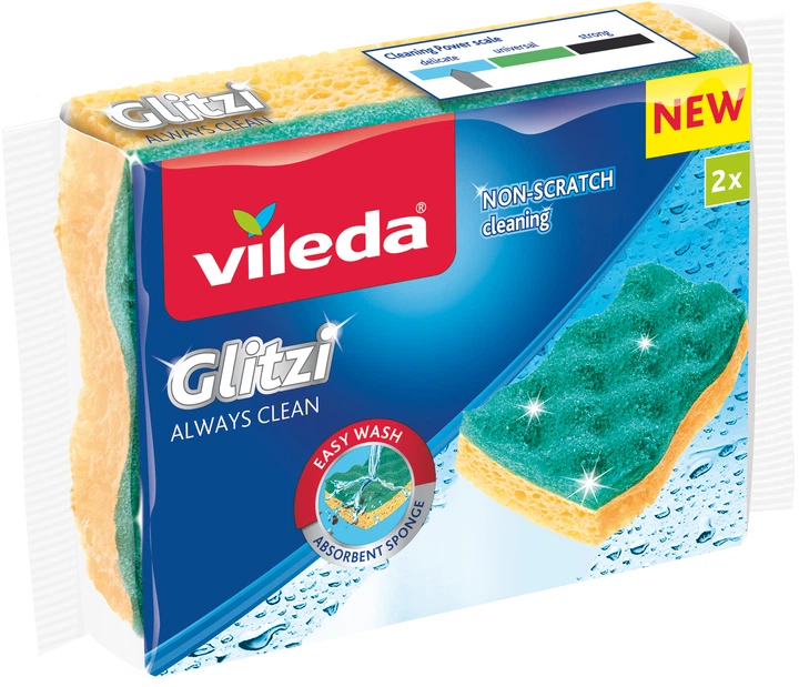 VILEDA GLITZI ALWAYS CLEAN 2PZ SP+RET