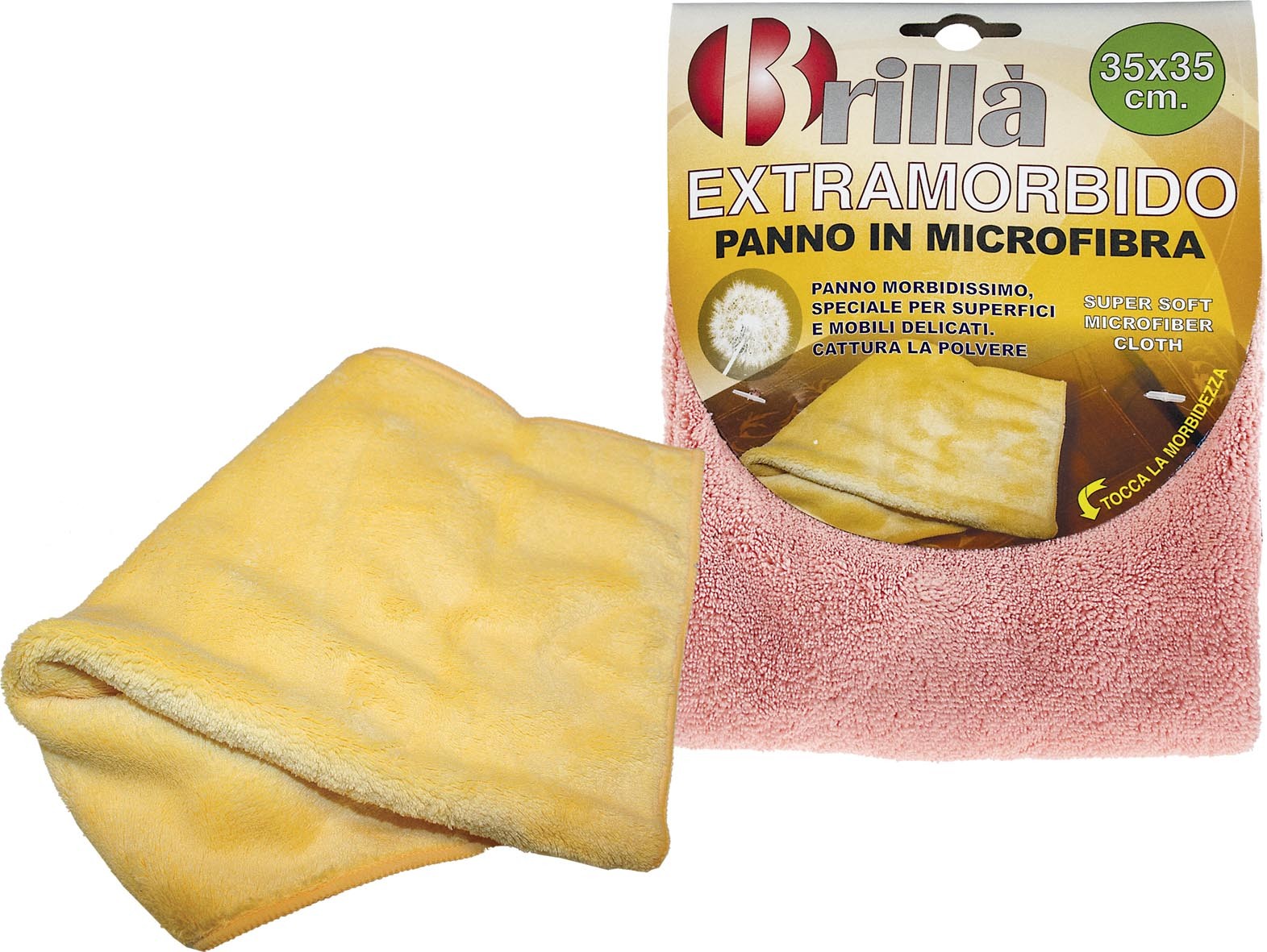 PAOLINA PANNO MICROFIBRA 35X35 MORBIDOSO