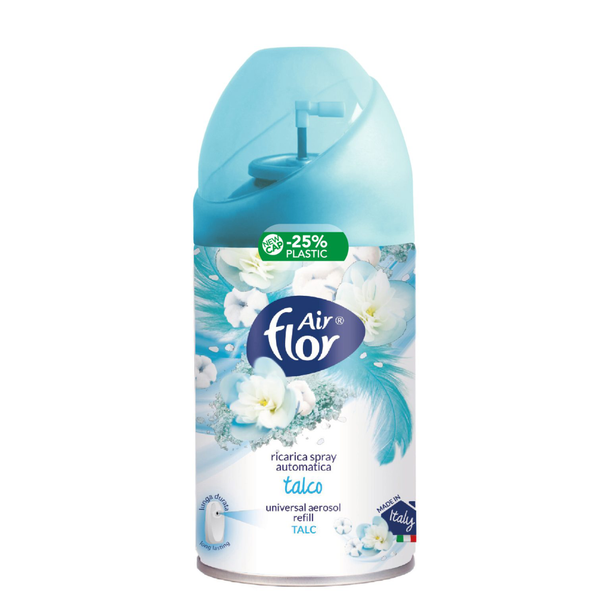 AIR FLOR DEO MATIC RIC.250ML TALCO