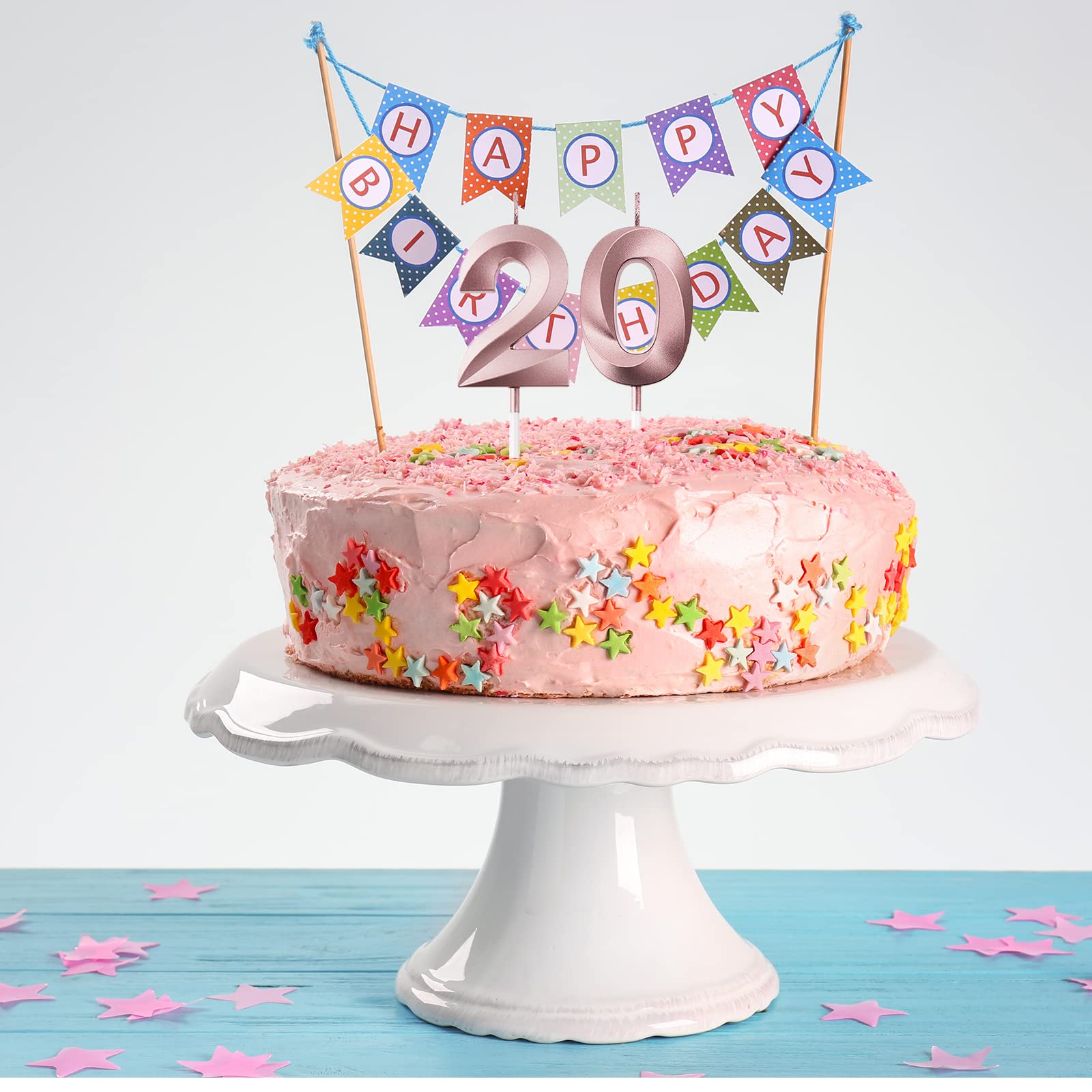 FATIGATI CANDELINE COMPLEANNO 20 ANNI