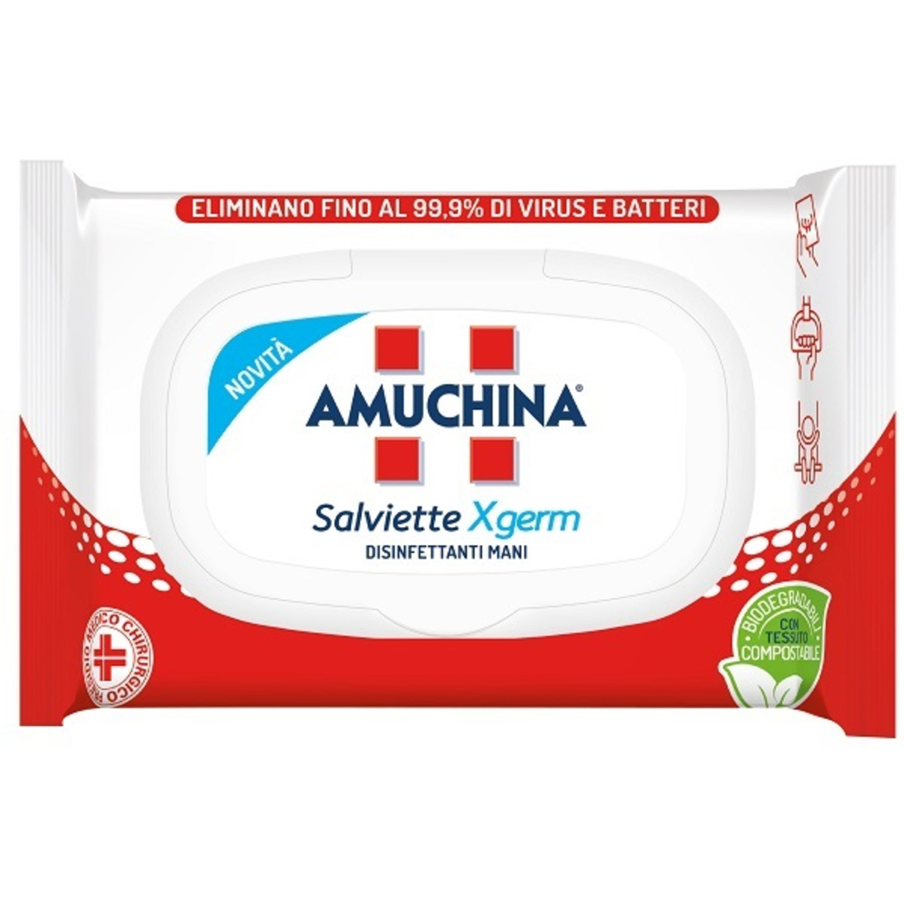 AMUCHINA SALVIETTINE 20PZ DISINF.MANI