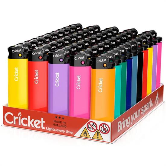 CRICKET EXPO ACCENDINI 50PZ ORIGINAL