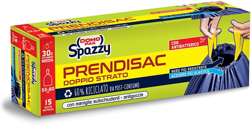 DOMOPAK PRENDISAC 30LT CON MANIGLIE