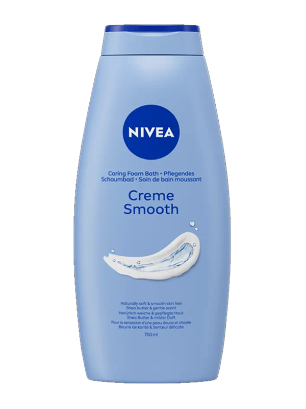 NIVEA BAGNOSCHIUMA 750ML CREME SMOOTH