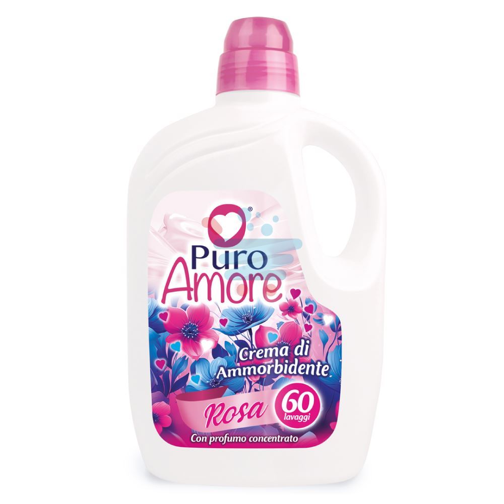 PURO AMORE LIQ.LAV.45MIS. ROSA